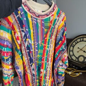 COOGI Multicolor Crewneck Sweater